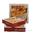 caja de embalaje de caja de pizza comercial desechable